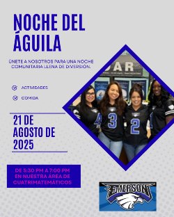 Emerson's Eagle Night / Emerson's Noche de aguila